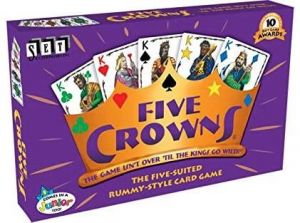 אמזון צעצועים לילדים SET Enterprises Five Crowns Card Game